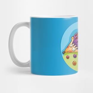 Colorful Hedgehog Mug